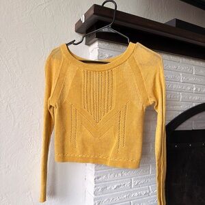 Free People Sweater mustard Yellow XS